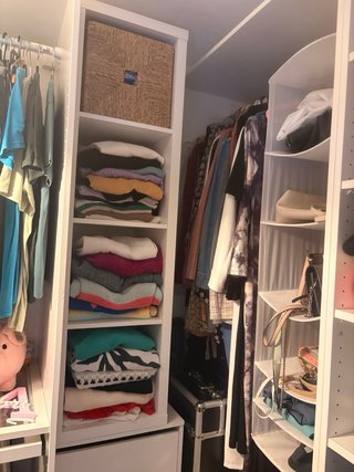 Vestidor modular blanco
