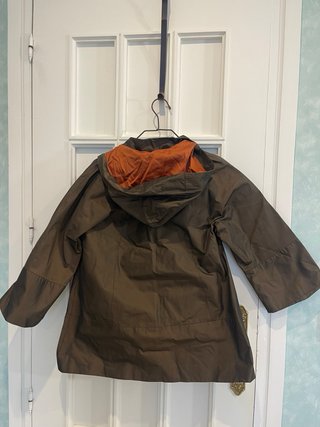 Gabardina Tintoretto T.38 Marrón/Verde Oliva
