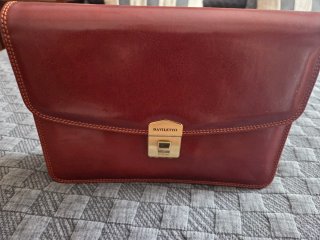 Bolso de mano Davileto Marrón