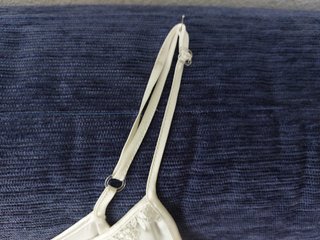 Camisón raso NUEVO blanco talla 40