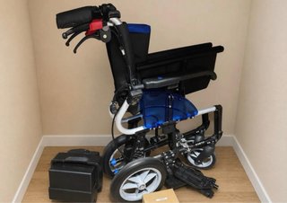 Silla de ruedas con motor