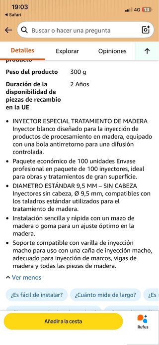 Inyectores hembra NUISIPRO X500
