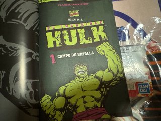 Cómic coleccionable Hulk núm 1 planeta de agostini