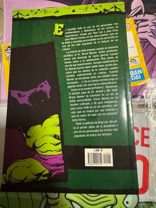 Cómic coleccionable Hulk núm 1 planeta de agostini