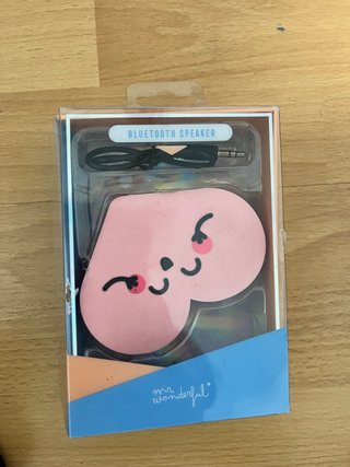 Altavoz Corazón Bluetooth Mr Wonderful Rosa
