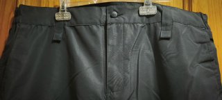 Pantalón senderismo Crivit impermeable gris