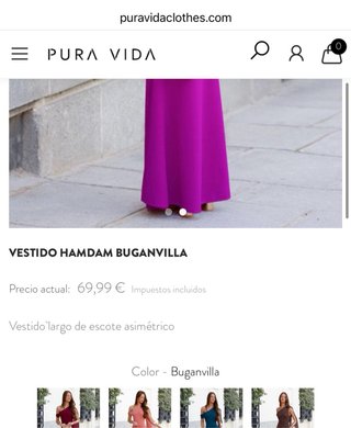 Vestido elegante