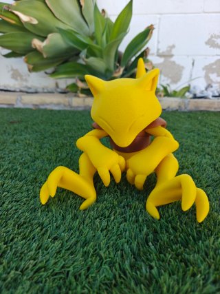 Figura Pokémon Abra 3D