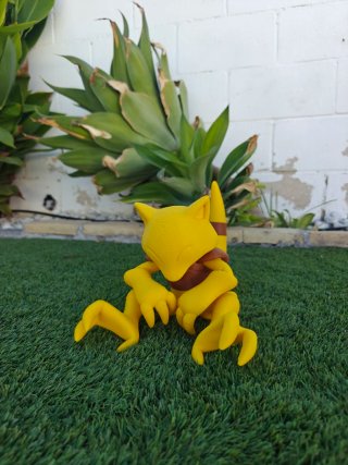 Figura Pokémon Abra 3D