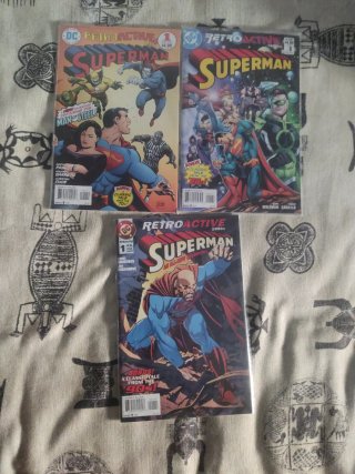 DC Retroactive - Superman lote completo