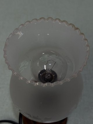 Lampada da tavolo vintage abat-jour