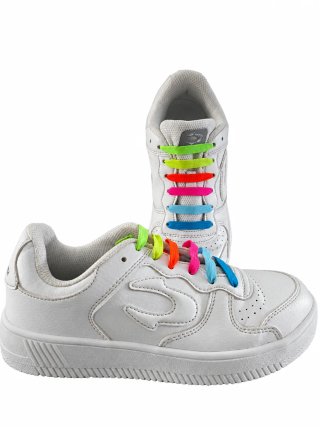 Botines John Smith Blancos y Multicolor