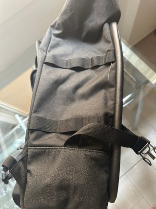 Mochila Givi Piel Negra y Marrón Gran Capacidad