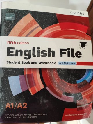 Libro Inglés File 5th Ed. A1/A2 Oxford