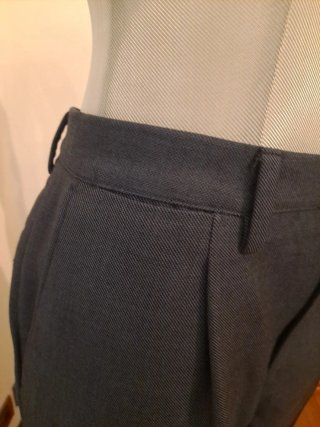 Pantaloni Uomo Vintage Blu scuro