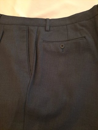 Pantaloni Uomo Vintage Blu scuro
