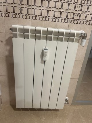 Radiador de aluminio blanco