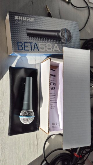 Micrófono Shure Beta 58A