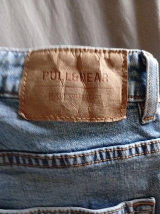 Tejano corto Pull&Bear desgastado