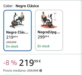 Bicicleta Estática Reclinada Yosuda