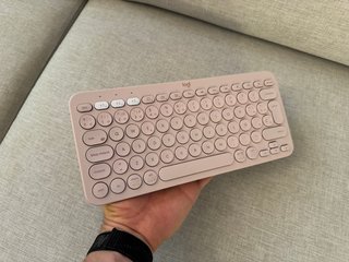 Teclado Logitech K380 rosa