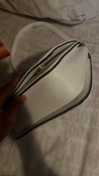 Borsa Yves Saint Laurent Bianca e Dorato