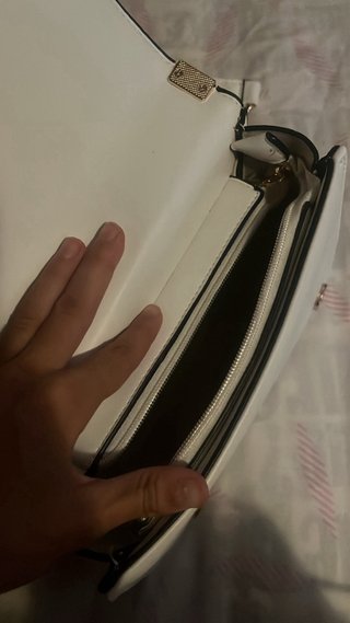 Borsa Yves Saint Laurent Bianca e Dorato