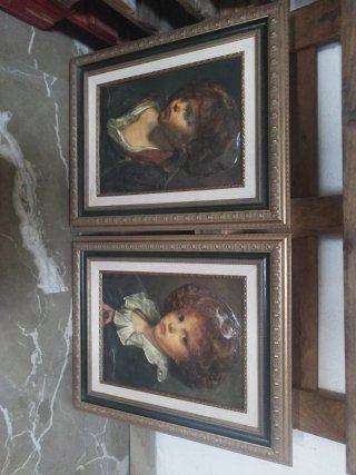 2 Cuadros Infantiles Vintage