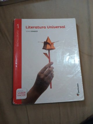 Libro Literatura Universal 1 Bachillerato