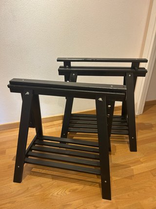 Caballetes regulables para mesa de estudio
