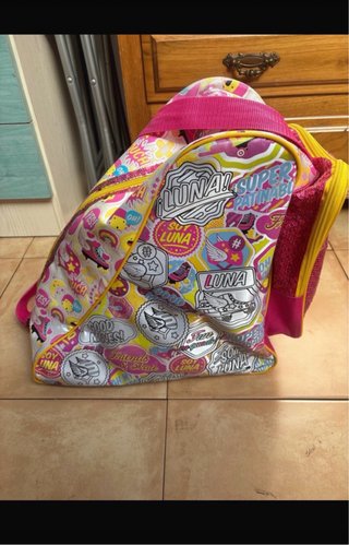 Mochila Soy Luna Patines Ruedas talla 33