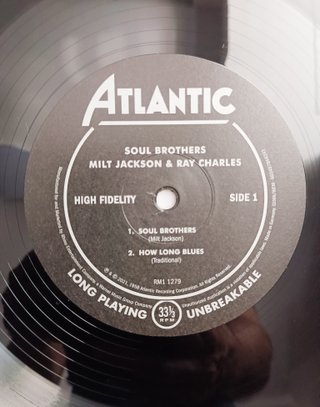 Vinilo Milt Jackson & Ray Charles - Soul Brothers