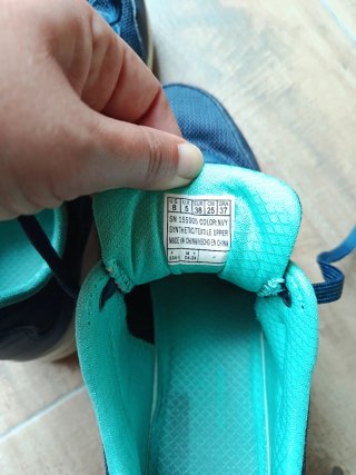 Zapatillas Skechers Azul/Verde Talla 38