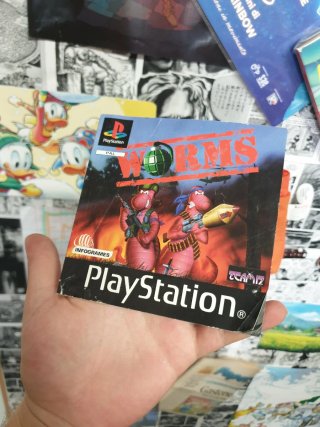 Worms Ps1 Best of Infogrames Strategy
