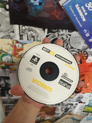 Worms Ps1 Best of Infogrames Strategy