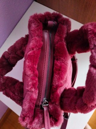 Bolso terciopelo Paco Martinez, color vino