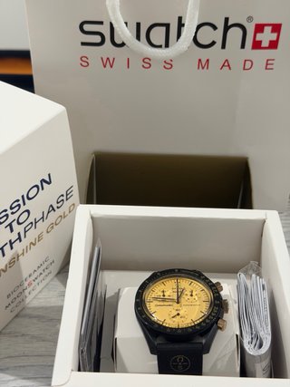Omega x Swatch Moonshire Gold Edizione Limitata