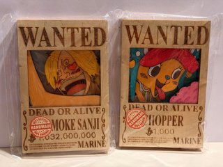 Cuadro 3D Madera Chopper One Piece