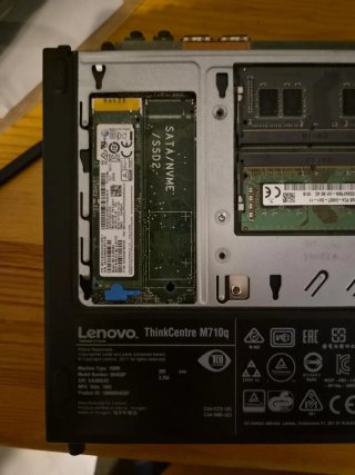 Mini Ordenador Lenovo ThinkCentre M710q 16GB/256GB
