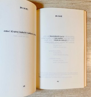 Libro SAFO Poemas y Fragmentos