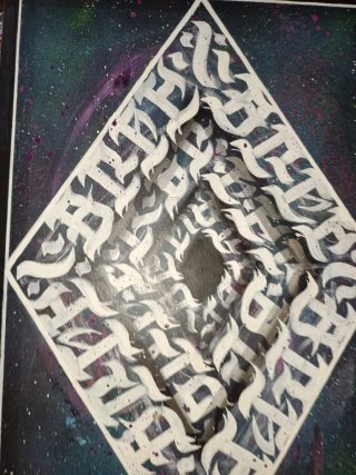 Cuadro abstracto arte moderno