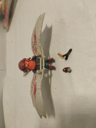 Playmobil Leonardo da Vinci con alas