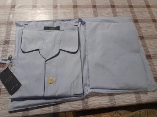 Pijama Clásico Lester Azul