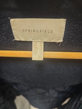 Abrigo corto paño Springfield Talla 40