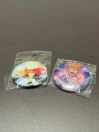 Pins Chainsaw Man lote 2 unidades