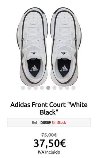 Zapatillas de baloncesto nuevas talla 38 2/3