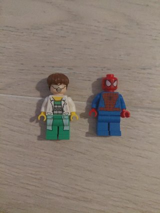 Lego Marvel Spiderman y Doctor Octopus