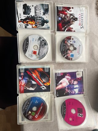 Pack 7 Videojuegos PS3 y PSP