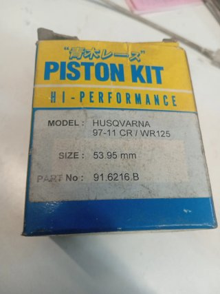Pistón Husqvarna CR/WR 125 97-11 53.95mm