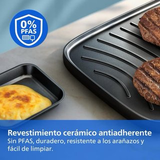 Parrilla Philips Raclette 5000, 1500W